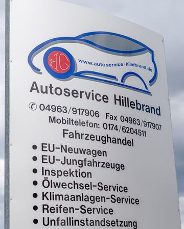 Autoservice Hillebrand Dersum Neuwagen